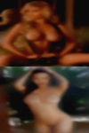 Urinating naked girl various
